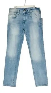 True Religion Geno Relaxed Slim Fit Denim Blue Jeans Size 34 - New With Tags