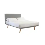 [Sleeping Giant] Oslo Bed Frame Light Grey