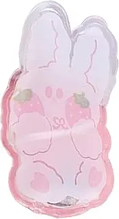 Snap Heat Pack, Portable Pocket Hand Heater, Long-Lasting Click Hand Warmer, Bunny Pattern Design, Ideal For Winter, Holiday & Birthday Presents, Easy To Transport, 5.51x3.94x0.39in