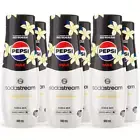 NEW SodaStream Pepsi Max Vanilla Syrup Mix No Sugar 440mL Pack 6 BULK