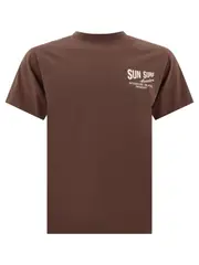 [Sun Surf] Sun Surf-Musashiya T-Shirts Marrone-Uomo L Brown