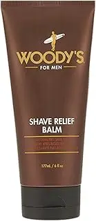 Woodys Shave Relief Balm For Men 6 oz Balm