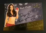 2018 Benchwarmer RAQUEL POMPLUN Hot For Teacher #72 SCHOOL GIRLS Auto PLAYBOY
