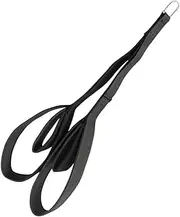 Pull Down Training Webbing, Triceps Training Rope Black Polyester Webbing, Biceps Pull Rope Fitness Tool, Dual Lengths in One, 27.16 inches Length