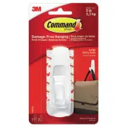 Command 17003ES 5 lbs Cap Large General Purpose Hooks - White (1/PK) New
