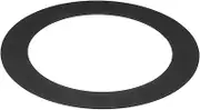 uxcell Goof Rings for 4 Inch Recessed Can Lighting Down Light, 1 Pcs Metal Goof Trim Rings Cover, Outer Diameter 6.77-inch, Inner Diameter 4.25-inch, Matte Finish Black, Flush Mount