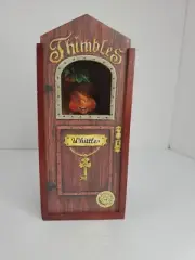 Vtg Annalee Dolls Halloween Harvest 6" Thimble Doll WHITTLES In Wood Box 2002