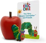 Tonies The Very Hungry Caterpillar Audio Play Character with 3 Stories, 3 Songs, 3 Sets of Fun Facts, and 1 Toy Character - Recommended Age Range: 3+, Language: English, Narrated by Eric Carle