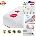 Breathable Waterproof Mattress Protector for California King - 18" Deep Pocket
