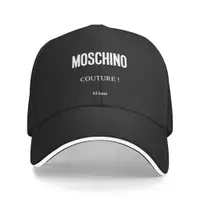 在飛比找蝦皮購物優惠-Moschino Couture Milano 圖案透氣棒球