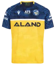 Parramatta Eels 2024 NRL Mens Run Out Shirt Sizes S-7XL BNWT