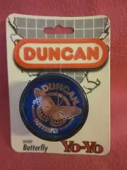 1994 Duncan Blue Butterfly Yo-Yo Classic Toy Sealed