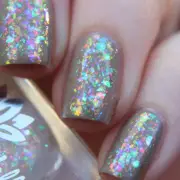 Emily de Molly Cohesion - Iridescent Shifting Flakes Flakies Topper Nail Polish
