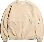 [Jerzees] (ジャージーズ) Jerseys Unisex Over-dye Sweatshirt, White (Off-White), XL