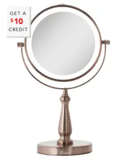 Zadro Surround Light LED Lighted Cordless Vanity Swivel Mirror with $10 Credit