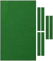 AIMALL 7Pcs Worsted Billiard Snooker Pool Table Cover Cloth W/Felt Strip Heavy Duty - Durable Snooker Pool Table Cover for 7/8/9 FT Tables