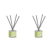 2PK Porto Illumina 200ml Diffuser Lime & Yuzu Twist Aromatherapy Home Fragrance