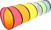 Kids Play Tunnel for Toddlers, Pop Up Crawl Through Tunnel Play Tent for Baby Infant Children or Pet, with Breathable Mesh Collapsible, Indoor Outdoor