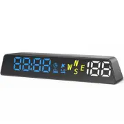 Digital GPS Speedometer Car Head Up Display HUD Overspeed Alarm Meter Altimeter (for: Audi)