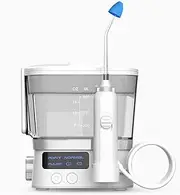 Electric Nasal Sinus Irrigation System, Portable Nasal Irrigator, Three Modes and 10 Levels Of Water Pressure Adjustable, Removable Water Tank, 360 Rotating Nozzle, for Sinus, Allergy Relief
