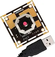 Hotpet USB Camera Module 5MP Autofocus Webcam 1944P Webcamera with 60 Degree Lens Embedded USB Camera for Raspberry PI Laptop Jetson Nano Mini Webcam for Monitoring Industrial Inspection VR