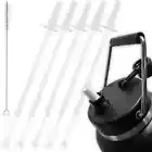 Straw Adapter Kit for RTIC Jugs | 5-Pack of Reusable BPA Free Straws | Includes
