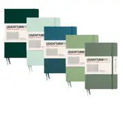 [Leuchtturm1917] Leuchtturm Hardcover Squared Notebook A5 (Green) - Olive