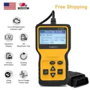 OBD2 EOBD Car Scanner Diagnostic Check Auto Fault Code Reader Engine Reset Tool
