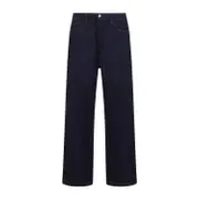 [Carhartt Wip] Carhartt Wip-Blue Rinsed London Cotton Pants-Uomo 29 WAIST