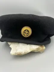 Russian Army Military Black Hat Cap Beret Navy
