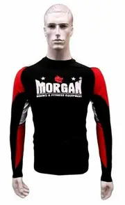 MORGAN Compression Wear Mens Sports Shirt - Long Sleeve