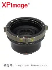 XPimage Lock 0.71x Focal Reducer Adapter for Pentax 67 Lens to Fuji GFX Camera