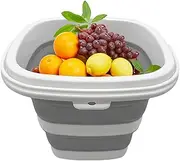 collapsiible Bucket, 5L Silicone Folding Bucket, Mop Bucket, Small Water Pail for Cleaning, Multi Purpose Pail for Bathroom Laundry RV Indoor Outdoor Garden Beach Fishing