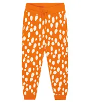 [Stella McCartney Kids] Stella McCartney Kids Printed cotton leggings Y 4 orange