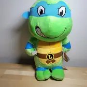 TY Beanie Buddy LEONARDO Teenage Mutant Ninja Turtles LARGE 10" MWMT