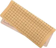 Generic Double Sided Chess Board Flannel Chess Mat Big Folding Chessboard Leather Chess Games Accessory