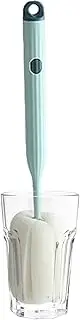 Cup Sponge Cleaning Brush | Cup Washing Brush - Bottle Soft Brush, Sponge Bottle Brushes, Baby Bottle Brush, Long Handle Cup Brush for Glass Cup, Stainless Steel Cup