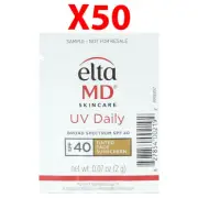 Elta MD Tinted UV Daily Broad Spectrum SPF 40 0.07oz/2g SET OF 50