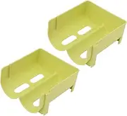 Wine Racks, Refrigerator Beverage Storage Box Can Beer Cans Antifall Storage Rack Green.Refrigerator Parts