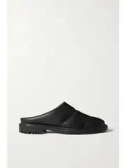 [STAUD] STAUD - Astro Quilted Vegan Leather Mules - Black - IT35 IT 35 Black