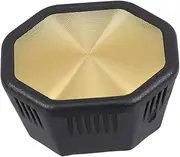 Milisten Pickle Racket End Cover Badminton Racket Handle Replacement Cap Badminton Racket Butt Cap for Badminton Tennis Rackets Golden