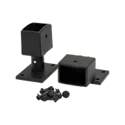 ProtectorAl 66 x 44 x 80mm Black Angle Bracket - 2 Pack