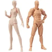 Body Doll, Artists Manikin Blockhead Jointed Mannequin Drawing Figures3751