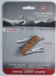 Victorinox Classic SD Swiss Army knife- 2011 Tiger Stripes. New in Pkg #3051