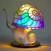 Home Furnishing Plant Table Lamp Decorate Desk Lamp Home Lighting 15cm Design