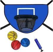 Trampoline Basketball Game with 3 Balls and 1 Bomb, Immersion Edge, for Simple Assembly Children