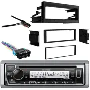 Kenwood KMR-D382BT Single-DIN Marine Bluetooth CD Receiver W/Kit, Wiring Harness