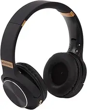 Bluetooth Headphones Over Ear, Foldable Noise Canceling Headset, 200mAh Portable Ergonomic HiFi Stereo Headphone, Light Weight, Soft Earmuffs, for Phone Tablet PC