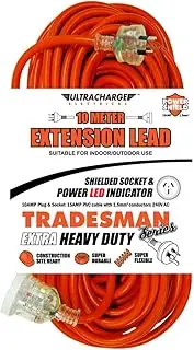 Tradesman Heavy Duty Extension Lead, 10 m Length