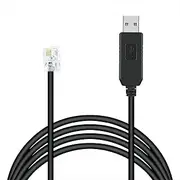 LARRITS Radar Detector Cable, USB to RJ11 Plug Cable,for Uniden R1 R3 R4 R7 R8 Beltronics Cobra Whistler Radar Detector,Replacement Power Cable for Radar Detectors (USB to RJ11 3.3FT)